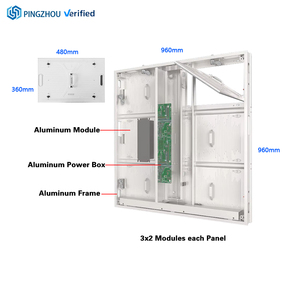 Cartellone Pubblicitario LED Impermeabile per Esterni, 960*960 mm, Pannello LED 6x4 per Esterni, IP65 - Product Image 3