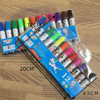 Ensemble de stylos aquarelle vente directe d'usine dessin pour enfants Doodle stylo de couleur convient à la papeterie scolaire stylo aquarelle