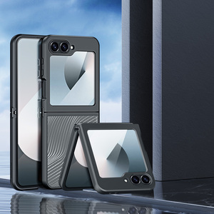 Para Samsung Galaxy Z Flip 6/7 <span class=keywords><strong>SE</strong></span> 5 5G Funda protectora esmerilada transparente antideslizante - Product Image 3