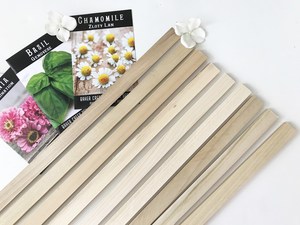 <span class=keywords><strong>Étiquettes</strong></span> de signe de plante en bois pointues personnalisées <span class=keywords><strong>étiquettes</strong></span> de marquage de <span class=keywords><strong>semis</strong></span> en bambou écologique - Product Image 3