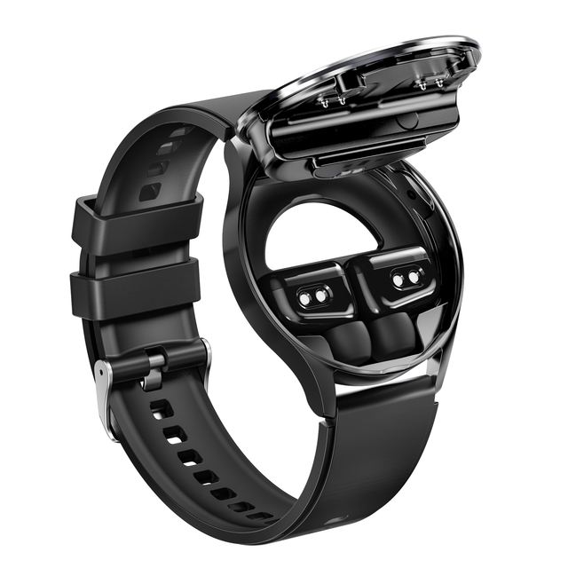 2024 New 2 in 1 Round Touch X10 Smartwatch Earphone Wireless Reloj Smart Watch With Earbud Earphone