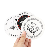 Autocollants d'étiquette d'emballage professionnel résistants aux UV et aux intempéries, adhésifs pour impression personnalisée, autocollants personnalisés en vinyle avec logo découpé