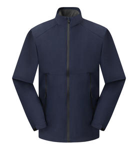 S.archon Lightweight Breathable UV-Resistant Quick-Dry Spandex/Polyester <strong>Half</strong>-Zip Regular Fit <strong>Jacket</strong> Zipper Closure for Adults - Product Image 5