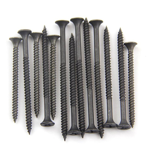 Gypsum Board Self Tapping <strong>Screw</strong> / Hexagon Head Galvanized <strong>Wood</strong> <strong>Screw</strong> for Wooden Structure / Flat Head <strong>Black</strong> Drywall <strong>Screw</strong> - Product Image 4