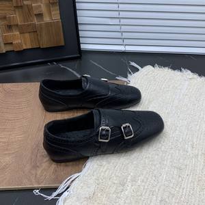 Zapatos de Cuero para Mujer 2026, Nuevos, de Lujo, Hechos a Mano, Exquisitamente Grabados y Bordados, Transpirables, Cosidos, Modernos y Elegantes - Product Image 5