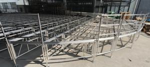 Escenario Móvil para Conciertos, Eventos y Bodas, Fácil de Instalar, Antideslizante, de Madera Contrachapada, con Altura Ajustable, en Venta - Product Image 3