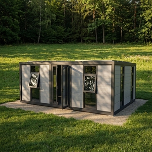 Casa Container Espandibile Prefabbricata di Lusso in Acciaio Zincato 20ft 40ft - Product Image 1