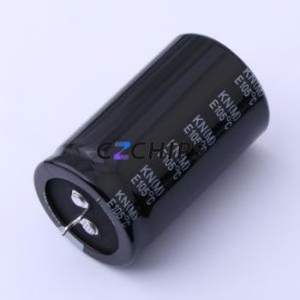 Condensateur électrolytique en aluminium à encliquetage KN681M45035*55A, composant traversant (THT), D35xL55mm 680uF 20% 450V 35mm - Product Image 2