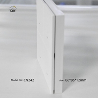 Boîtier en plastique pour maison intelligente contrôlée par l'application Tuya Zigbee, bouton poussoir, alimentation par piles, automatisation, Smart Life, boîtier en plastique CN242