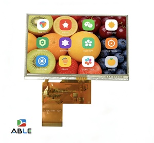 หน้าจอ HMI 4.3นิ้ว800x480 IPS 40pin 500cd/M2โมดูลจอแสดงผล TFT LCD ความสว่างสูง - Product Image 4