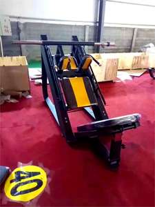 प्रीस्टर हैक स्लाइड लेग प्रेस जिम प्रशिक्षण उपकरण 45 डिग्री रैखिक खेल गृह फिटनेस उपकरण - Product Image 5