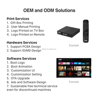 Décodeur TV intelligent Define M6 Plus Android 14.0 avec assistant vocal, Wi-Fi 2.4 et 5G, lecteur multimédia vidéo HD 4K 8K