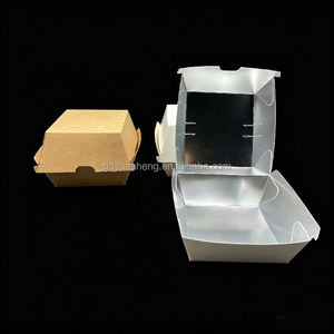Ottieni la Tua Scatola Personalizzata per Hamburger in Kraft, Cartone Bianco o Alluminio. Aumenta il Trafico Oggi Stesso - Product Image 5