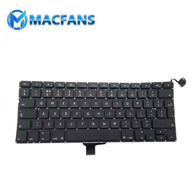 Brand New A1278 UK Keyboard for Macbook Pro 13" A1278 UK Laptop Keyboard Without Backlight 2009 2010 2011 2012