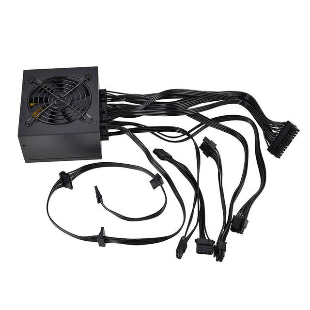 Fully Modular SFX 750W APFC 80Plus Glod PC Gaming Power Supply for Small PC Case Desktop PSU Server