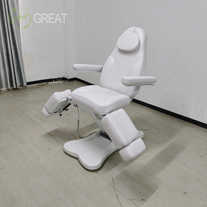 Poltrona Elettrica Moderna a 3 Motori per Ospedali, Cliniche, Centri Estetici e Spa, Dotata di Gambe Rotanti, Lettino da Massaggio Multifunzionale - Product Image 5
