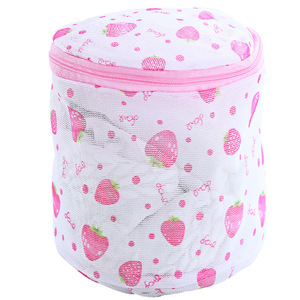 Fine Mesh Printed <b>Bra</b> Care Bag With Zipper Rectangle Nylon Reusable Laundry Wash Bag For Clothing - Product Image 5