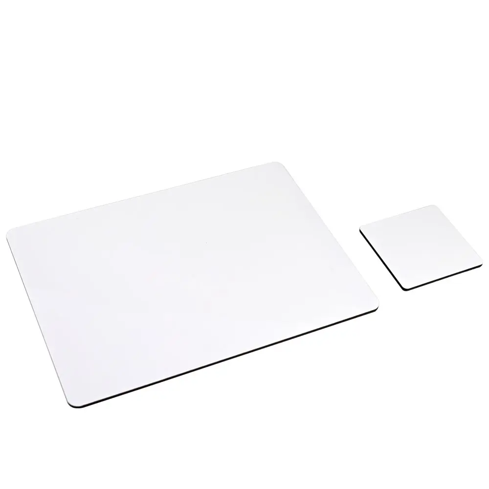 Groothandel Sublimatie Lege Mdf Hardboard Tafel Mat Set Kurk Bodem Cup Set Decoratie