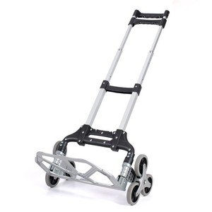 Telescopic Hand Trolley Heavy Duty <b>for</b> Carrying Goods With 3 Wheels - Product Image 3