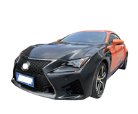 Kit carrosserie RCF pour Lexus RC, pare-chocs avant et arrière, spoiler, capot, ailes, matériau PP