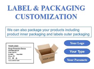 2p 3p 4p 20ka-100ka ac dc 220v 380v 600v 800v 1000v सौर स्ड वृद्धि सुरक्षात्मक उपकरण बिजली गिरफ्तारी - Product Image 6