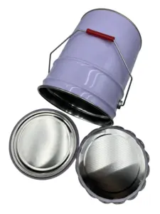 Balde de lata de metal 20L de alta qualidade e grande capacidade para a indústria química de tinta, latas de lata, embalagem de lata, barril de chá