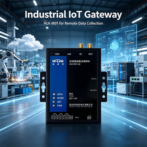 Passerelle IoT industrielle DC 5~36V 4G CPE Cat1 avec surveillance PLC à distance, SD-WAN, LAN, <span class=keywords><strong>WIFI</strong></span>, RS485, RS232, Modbus, MQTT, <span class=keywords><strong>routeur</strong></span> HLK-IR03 IR01 - Product Image 4