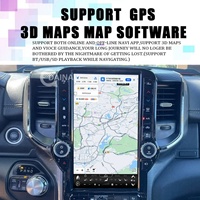 Radio para Auto de 13.6 Pulgadas con Android 12 para Dodge RAM 2019-2022, Reproductor Multimedia Estéreo con Android Auto, Navegación GPS, Carplay, Unidad Principal