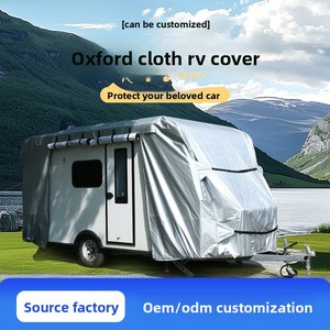 Funda para <span class=keywords><strong>caravana</strong></span> de tela Oxford para exteriores, impermeable, resistente a los rayos UV, para camping, remolques y autocaravanas, de <span class=keywords><strong>Amazon</strong></span>, China - Product Image 5