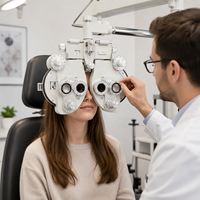 Hot Sale Refraction Instrument Optical VT-50 Vision Tester Phoropter with Adjustable Lenses and Dials for Eye Examination