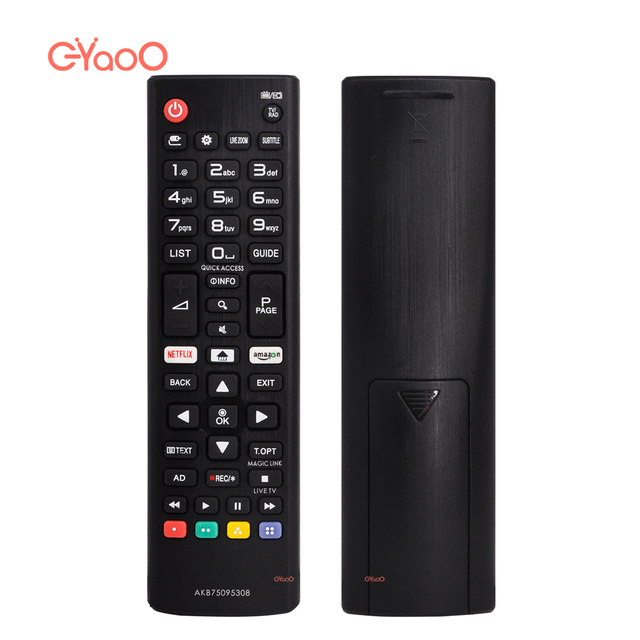 Eyaoo AKB75095308 Lg Universal TV Remote Control for LG Smart LED/LCD TV 43UJ6309 49UJ6309 60UJ6309 65UJ6309