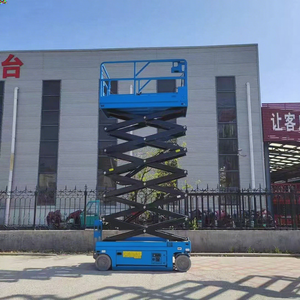 Plataforma Elevadora de Tijera Eléctrica Autopropulsada de 10 Metros, Plataforma de Trabajo Aérea de Elevación y Descenso Vertical, Elevación de Tijera - Product Image 2