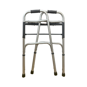<span class=keywords><strong>Andador</strong></span> <span class=keywords><strong>Plegable</strong></span> de Aluminio Ligero con Doble Botón, Altura Ajustable, con Puntas Antideslizantes para Personas Mayores - Product Image 3