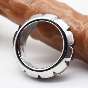 Frrk Cock Blok Penis Ring Ronde Complex Erectie Ring Volwassen Plezier Flirten Sex Toys Metal Cock Ring Voor Ejaclation Uitstellen - Product Image 2