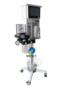 EURVET Veterinär-Anästhesiegerät mit Touchscreen, Mehrfach-Atemmodi, Rebreathing-System und Selectatec Vaporizer Bar - Product Image 4