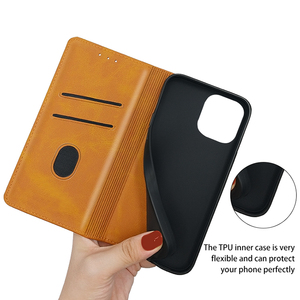 Ingrosso Cover in vera pelle per Iphone 17 air 16 15 14 13 12 custodia per telefono con magnetico per <span class=keywords><strong>samsung</strong></span> S21 A54 A53 <span class=keywords><strong>A72</strong></span> M12 - Product Image 3