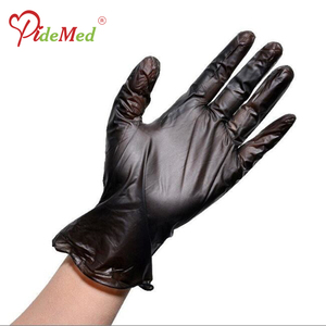 Gants jetables en vinyle pour la restauration, 24 cm, sans silicone, sans poudre, non stériles, transparents, avec texture personnalisable sur les bouts des doigts - Product Image 4