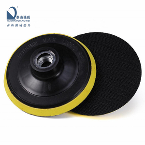 Paquete de Almohadillas de Pulido de Diamante de 4 Pulgadas con Rosca M10/14/16/5/8-11, Almohadilla de Espuma con Respaldo de Plástico, Adaptador para Amoladora Angular - Product Image 1