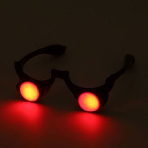 Disfraces de Halloween de Estilo Europeo Americano, Varios Modelos, Gafas de Payaso, Trajes de la Parca con Ojos Rojos, Plástico Brillante - Product Image 6