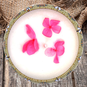 花嫁介添人の提案ギフト乾燥した花と大豆ワックスの香りのキャンドル - Product Image 3