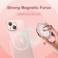 Support magnétique puissant en alliage de zinc pour téléphone, avec hauteur réglable et flexible, pour utilisation sur bureau et support universel pour téléphone portable