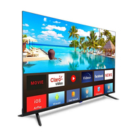 Téléviseur LED intelligent 4K Ultra HD 1080p Full HD de qualité supérieure 55 pouces, panneau LCD de classe A+, Android 9/10/11, WiFi, OEM, ODM, CKD, SKD, Afrique, Asie du Sud-Est