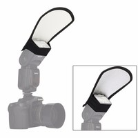 Hoshi — diffuseur de Flash pour appareil Photo, 2 en 1, en argent, blanc, shenniu, tendance, réflecteur latéral pour appareils Photo, Canon Nikon, 2020
