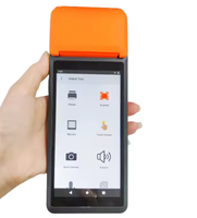 Terminal Punto de Venta Portátil Inalámbrico Android 11 de 4G+64G, Sistema Móvil Todo en Uno con Pantalla IPS de 5.5 Pulgadas, Lector de Códigos de Barras Integrado y Doble Cámara