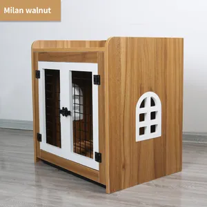 Nueva Jaula de madera para perros, casa de madera para perros