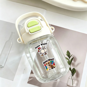 40 autocollants amusants d'animaux de haute qualité pour casques de <span class=keywords><strong>moto</strong></span>, tasses à eau de bureau - Motif de dessin animé en PVC - Product Image 5