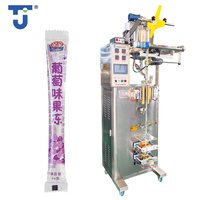 Machine de remplissage automatique VFFS multifonctionnelle pour sachets en aluminium, pour produits liquides (gelée, bâtonnets, poudings, yaourts, jus, sucettes glacées, bonbons)