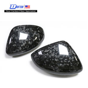 Carcasa de Espejo de Fibra de Carbono Forjada para Porsche Panamera 971 971.1 971.2 2017-2023 LHD - Product Image 1