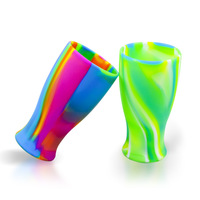 Gobelet à bière en silicone résistant à la chaleur et incassable |   Mug à boire résistant aux hautes températures |   Gobelet à boisson portable léger