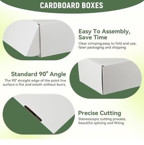 Boîte postale en carton ondulé personnalisée pour cadeaux vêtements sous-vêtements chaussures chaussettes chemise en <span class=keywords><strong>papier</strong></span> laminé mat gaufré de fourrure - Product Image 4